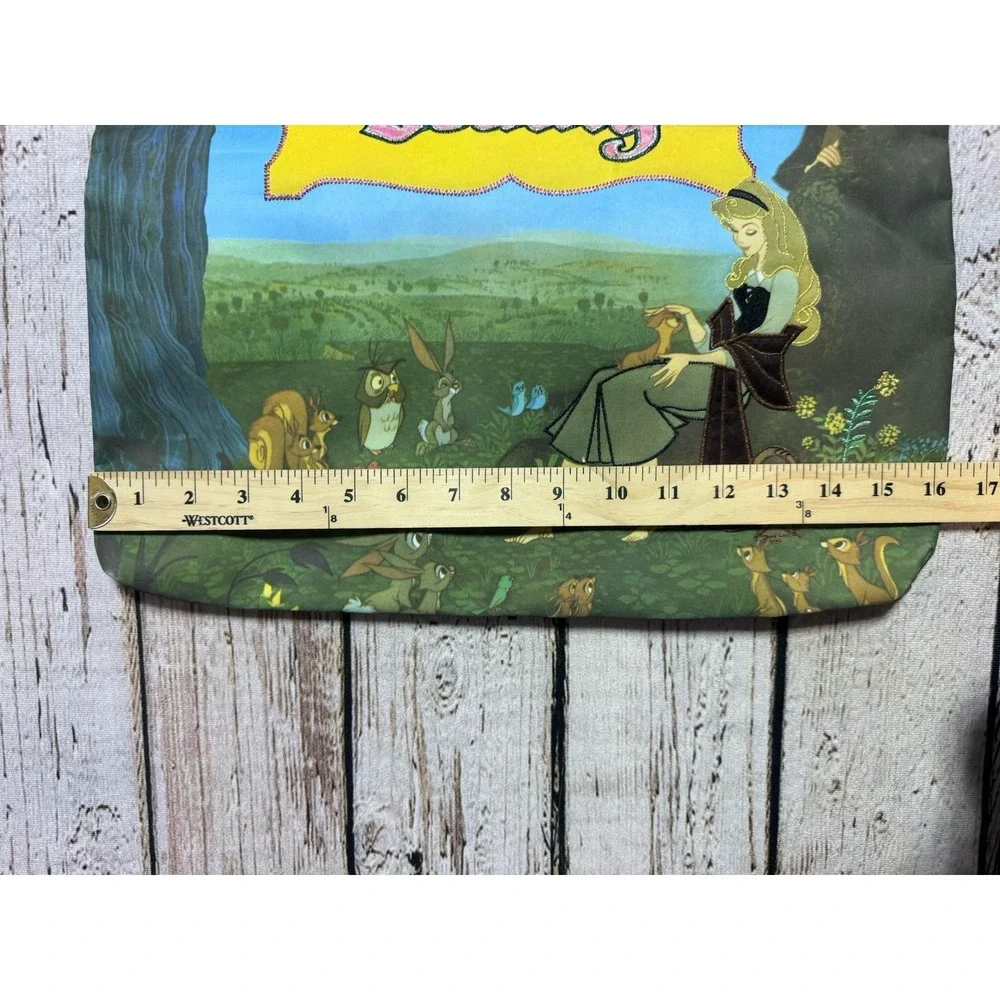 Sleeping Beauty Tote Bag Disney Store Walt Disney Embroidered - Picture 3 of 7